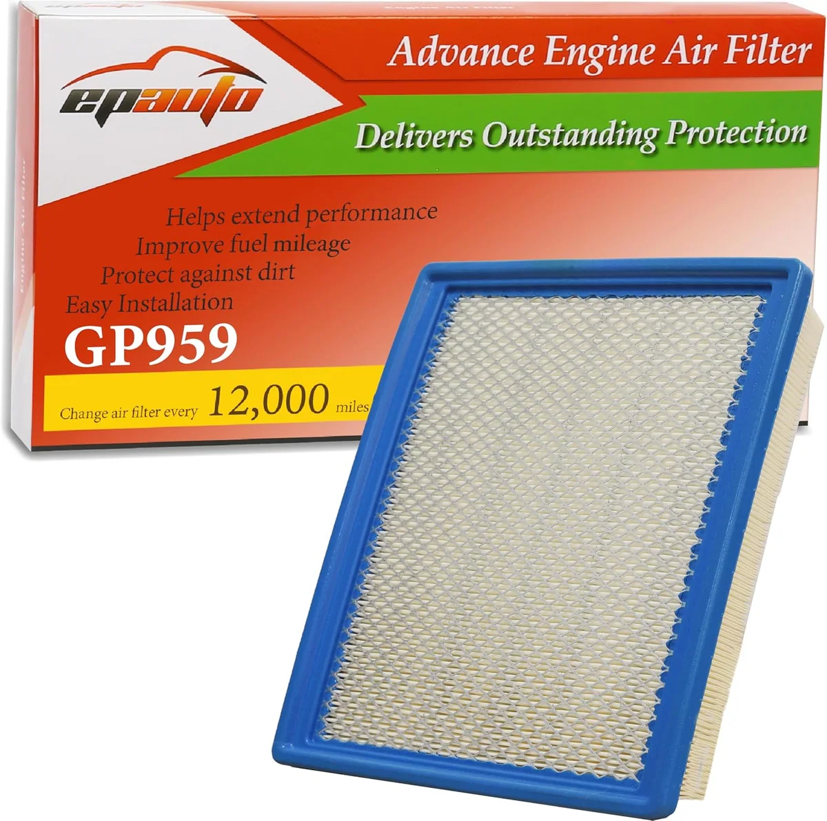 EPAuto GP959 Engine Air Filter