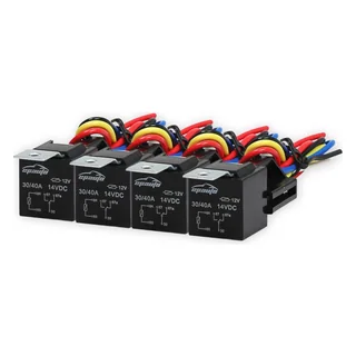 EPAuto 30/40 A SPDT Relay with Harness