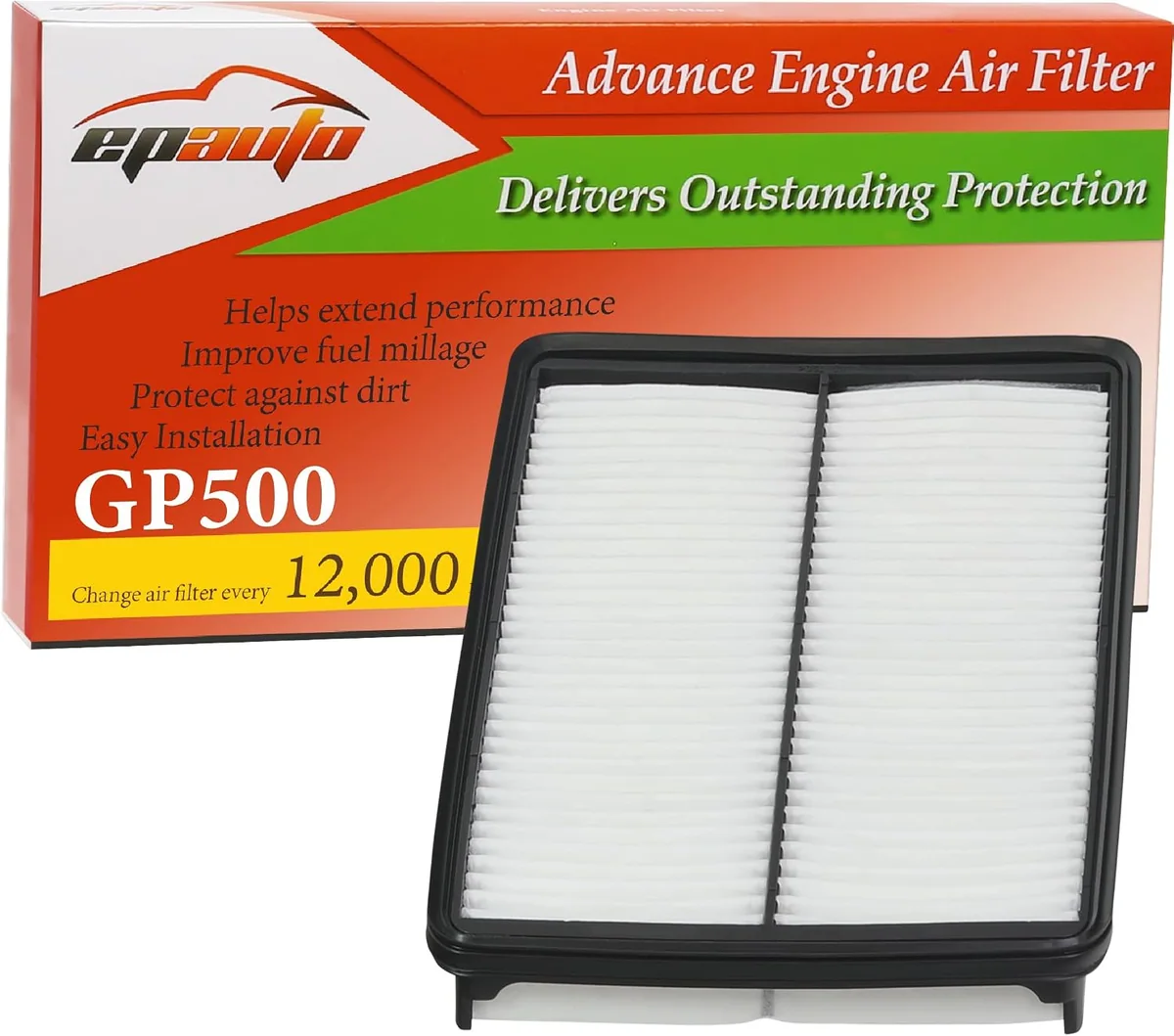 EPAuto GP500 Engine Air Filter