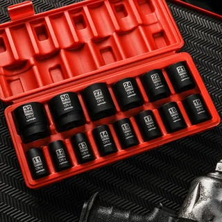 1/2 in. Metric Shallow Impact Socket Set, thumbnail 3