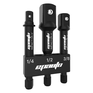 EPAuto Impact Socket Adapter Set, 3 Pieces