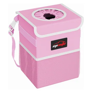 Waterproof Car Trash Can with Lid, thumbnail 10