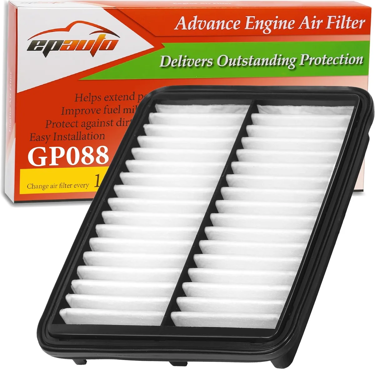 EPAuto GP088 Engine Air Filter