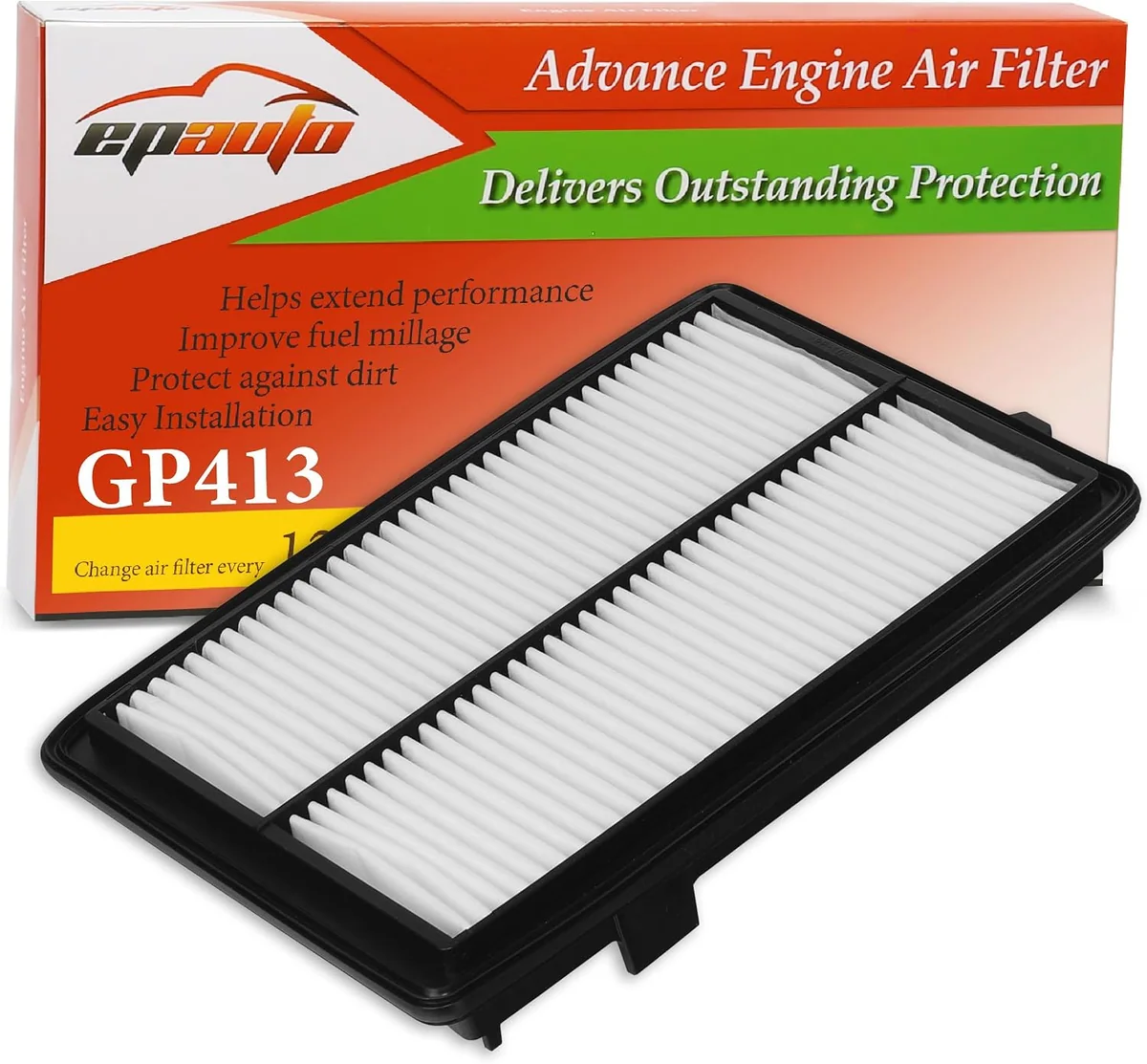 EPAuto GP413 Engine Air Filter