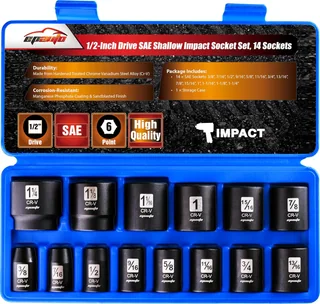1/2 in. SAE Impact Socket Set, thumbnail 8
