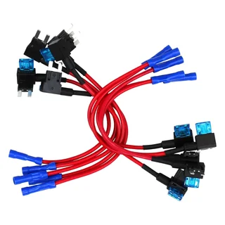EPAuto Add-a-Circuit Mini Fuse Tap, 10-Pack