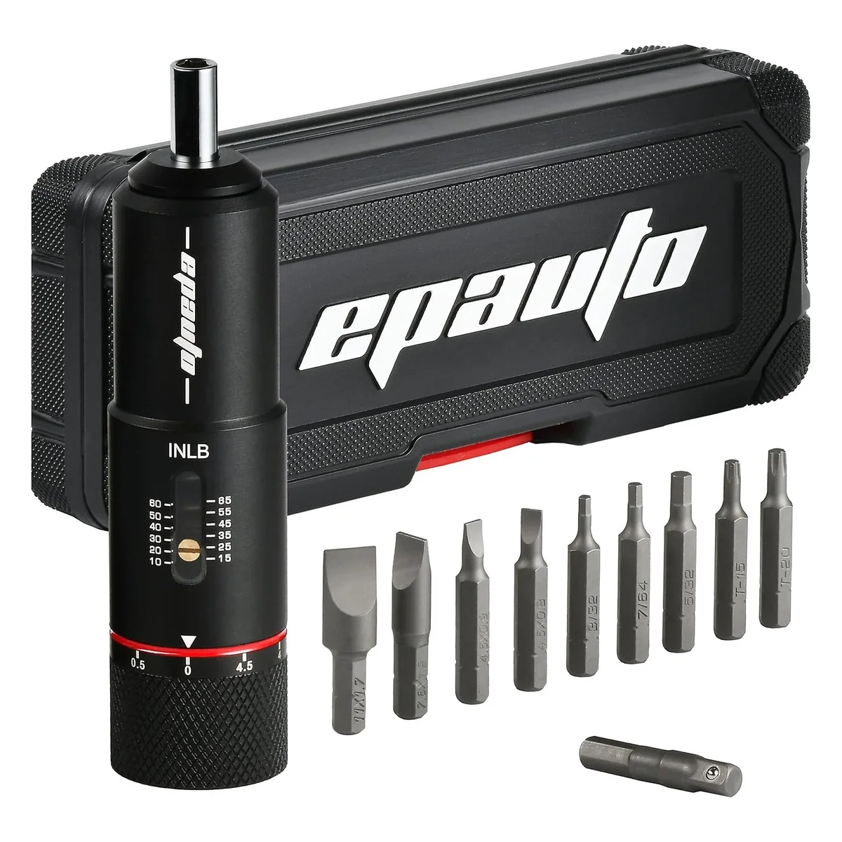 EPAuto Torque Screwdriver, 10–65 in-lb, black