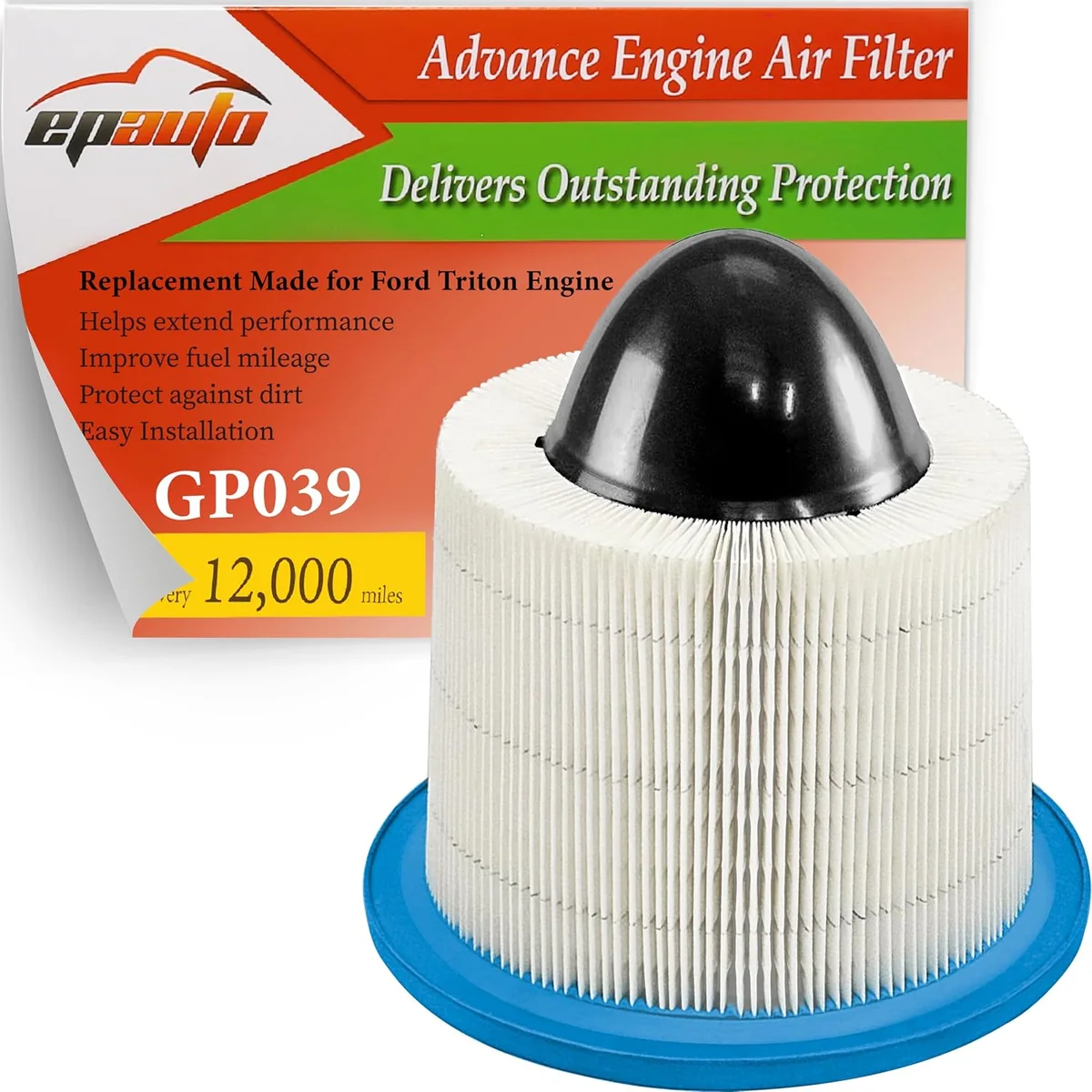 EPAuto GP039 Engine Air Filter