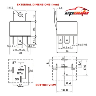 30/40 A SPDT Relay with Harness, thumbnail 4