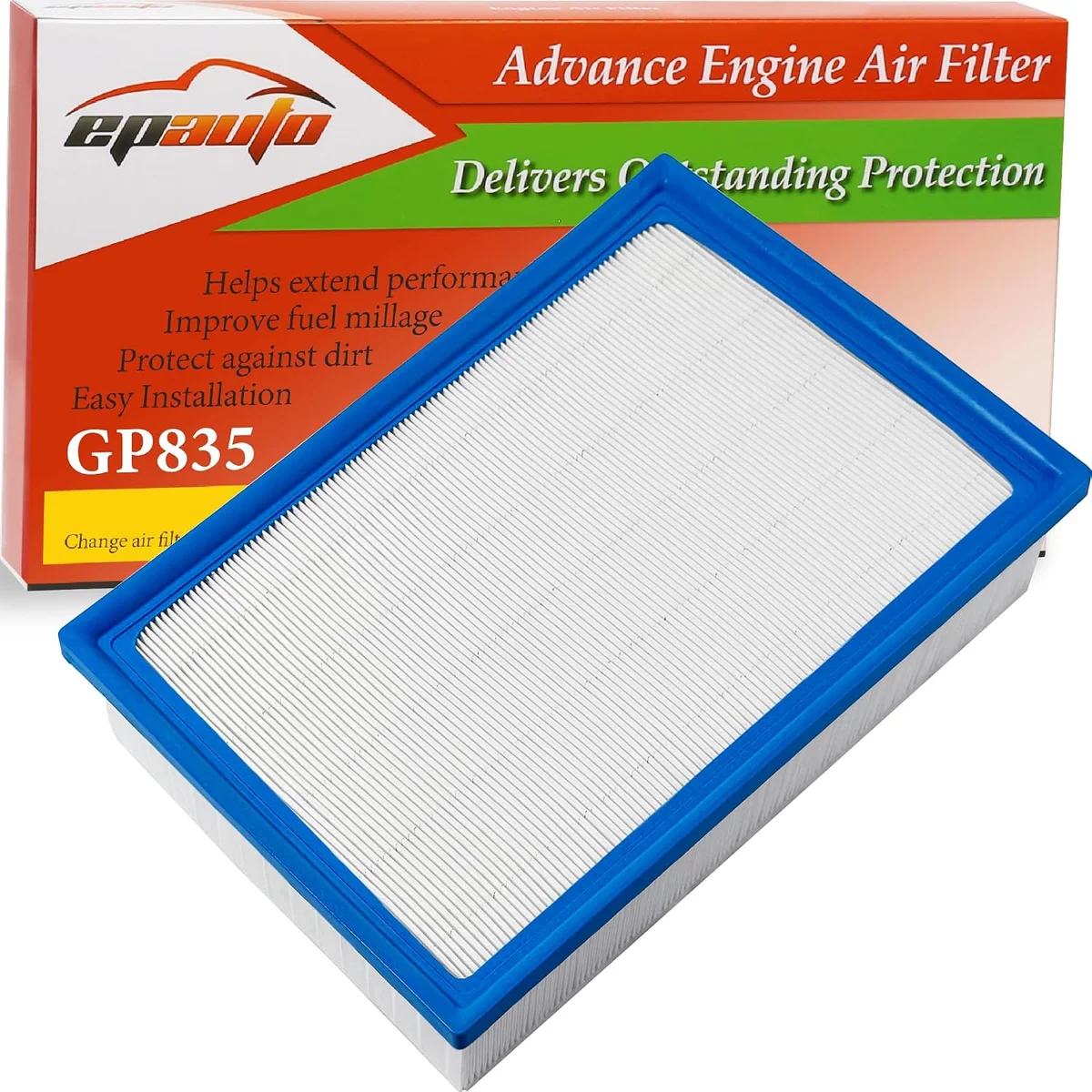 EPAuto GP835 Engine Air Filter