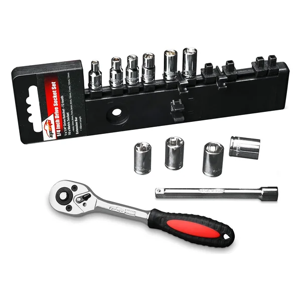 EPAuto Pear-Head Ratchet Socket Set