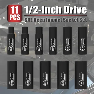 1/2 in. SAE Impact Socket Set, thumbnail 3