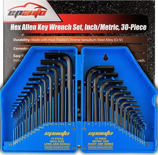 EPAuto 30-Piece Hex Key Set