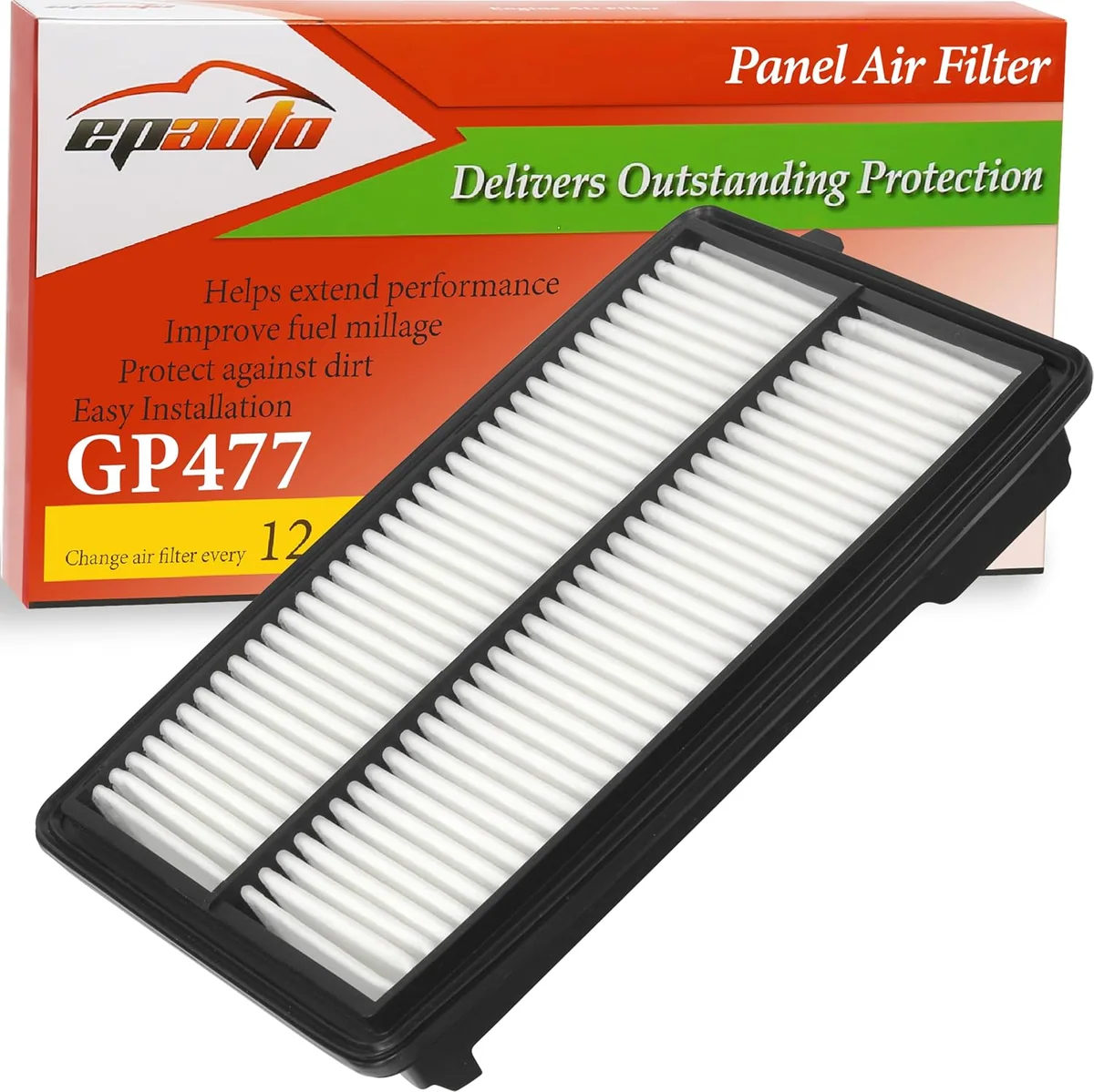 EPAuto GP477 Engine Air Filter